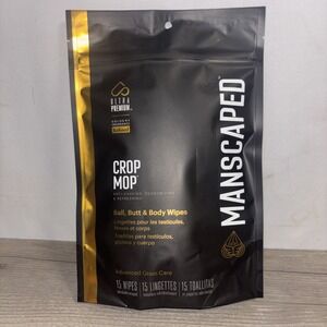 Manscaped Ultra Premium Cologne Fragrance Crop Mop Ball, Butt, Body Wipes